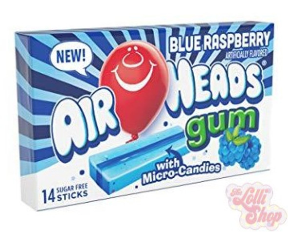 Airheads Blue Raspberry Gum 