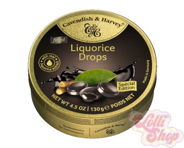 Cavendish & Harvey Liquorice Drops 130g