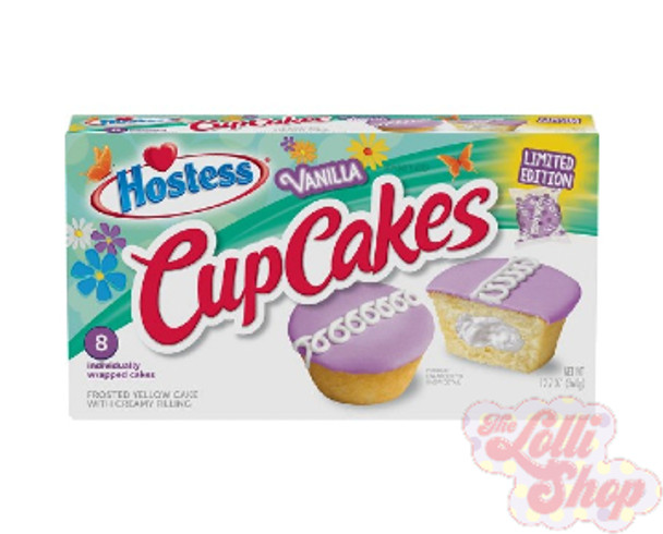Hostess Vanilla Cupcakes - Box of 8