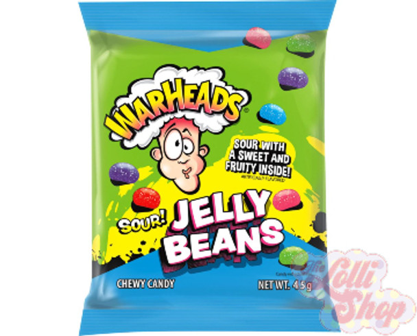 Warheads Sour Jelly Beans 45g