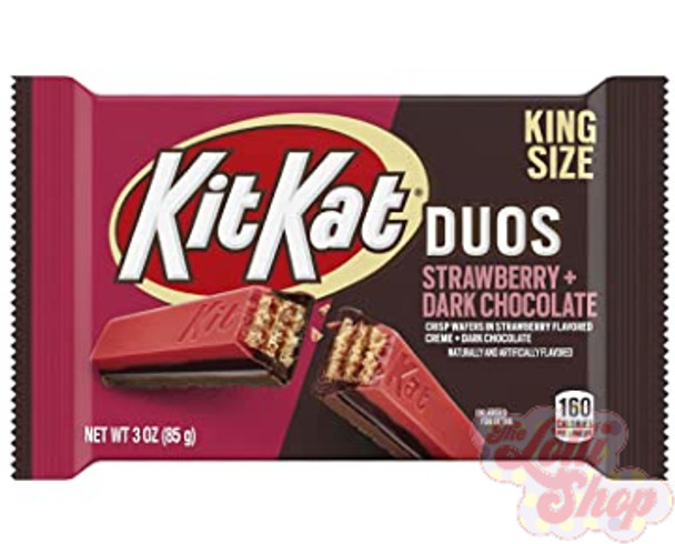Kitkat Duos Strawberry Dark Choc 85g