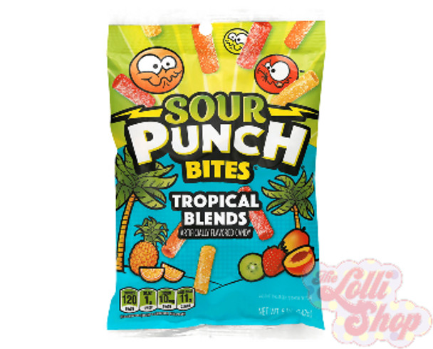 Sour Punch Bites Tropical Blends 142g