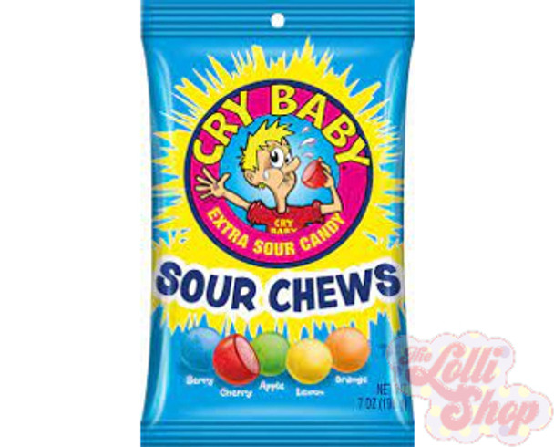 Cry Baby Sour Chews 198g