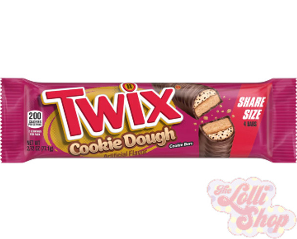 Twix Cookie Dough Cookie Bar