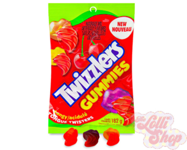 Twizzlers Gummies Tangy 182g