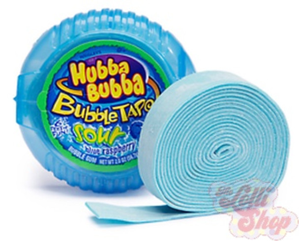 Hubba Bubba Sour Blue Raspberry Tape