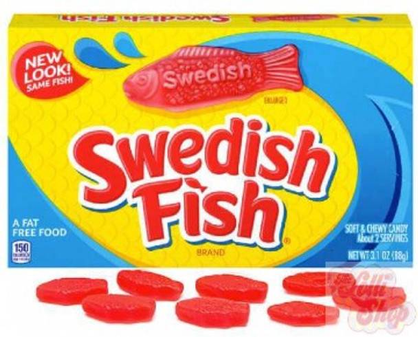 Swedish Fish RED Video Box 88g