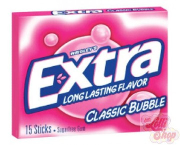 Extra Classic Bubble 15 Sticks