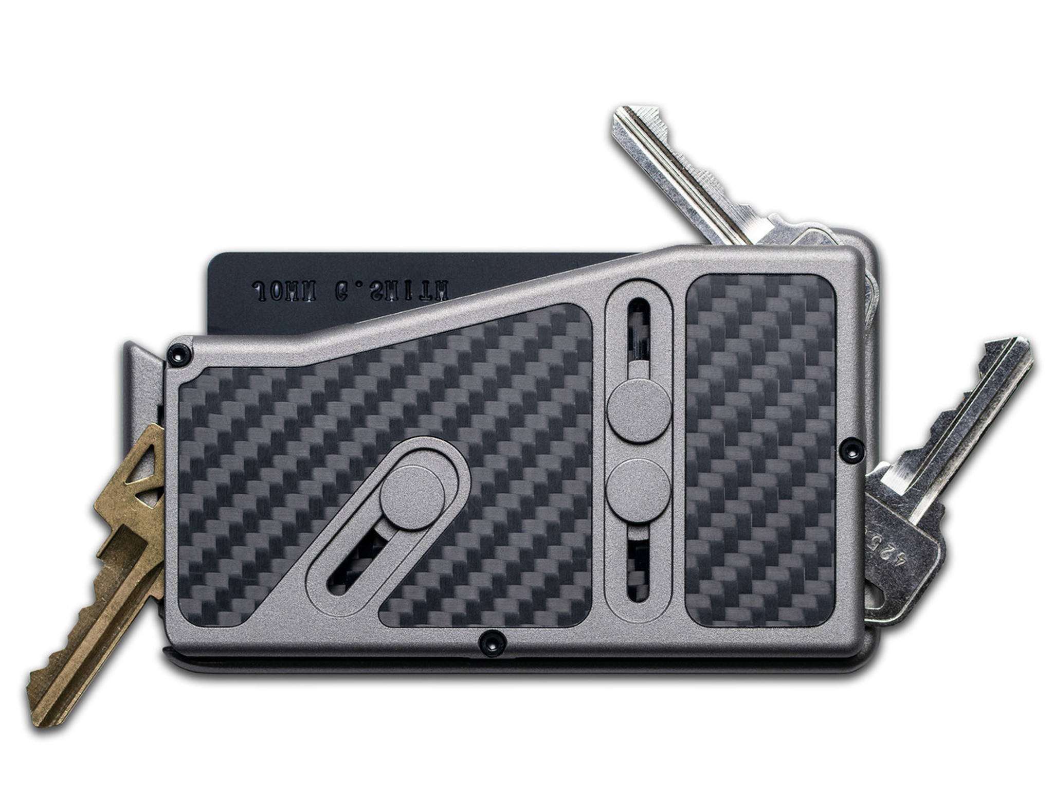 Key Holder Attachment for Fantom R | Metal Money Clip Wallet