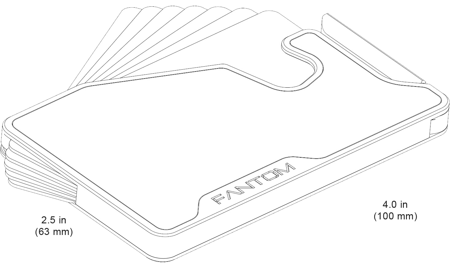 FANTOM X - Silicone Band - Fantom Wallet