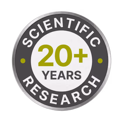 20+ years of scientific research