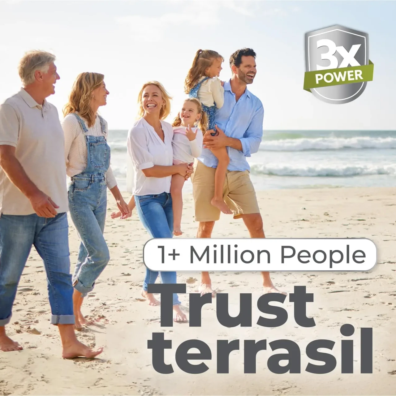 1+ million trust terrasil