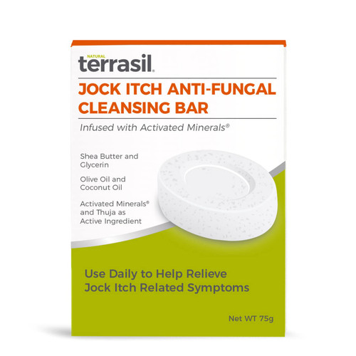 terrasil Jock Itch Anti-Fungal Cleansing Soap Bar