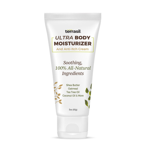 terrasil Ultra Body Moisturizer and Anti-Itch Cream, 85 gram tube