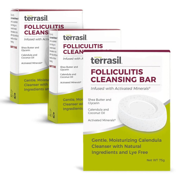 terrasil folliculitis soap 3-pack