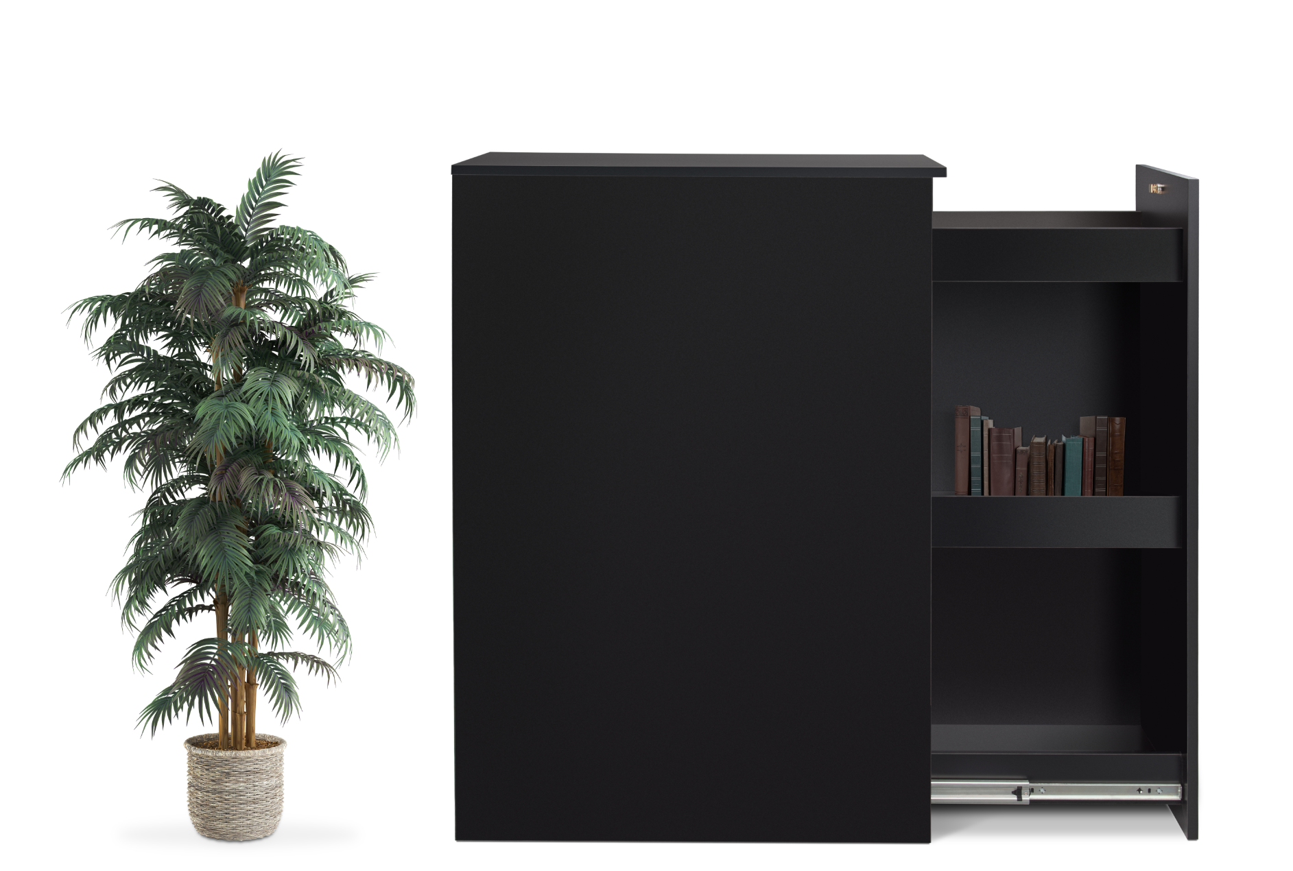Slide Out Office Storage Cabinet