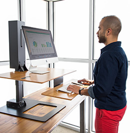 e7 electric standing desk converter