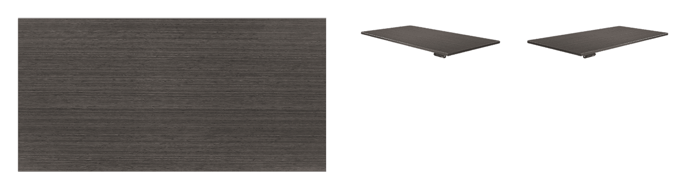 ash gray laminate desktop