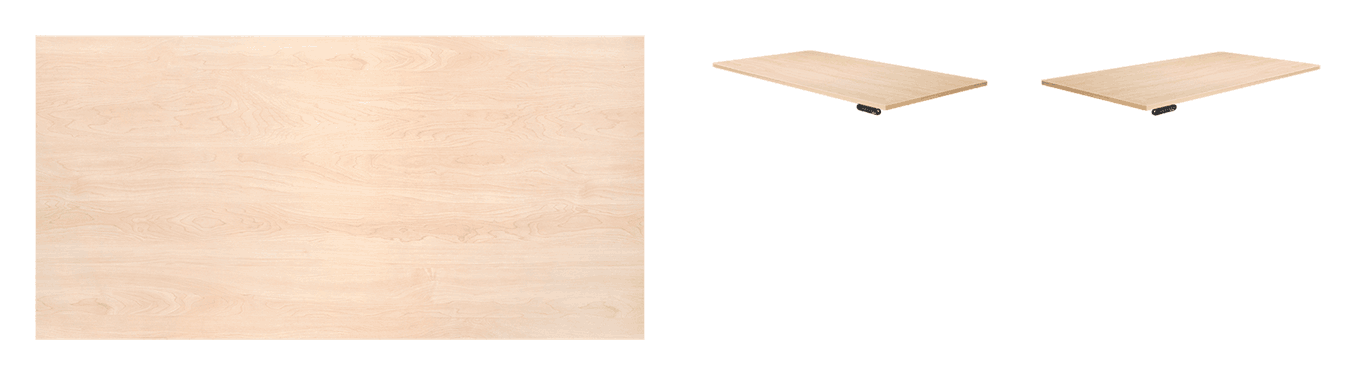 maple laminate desktop