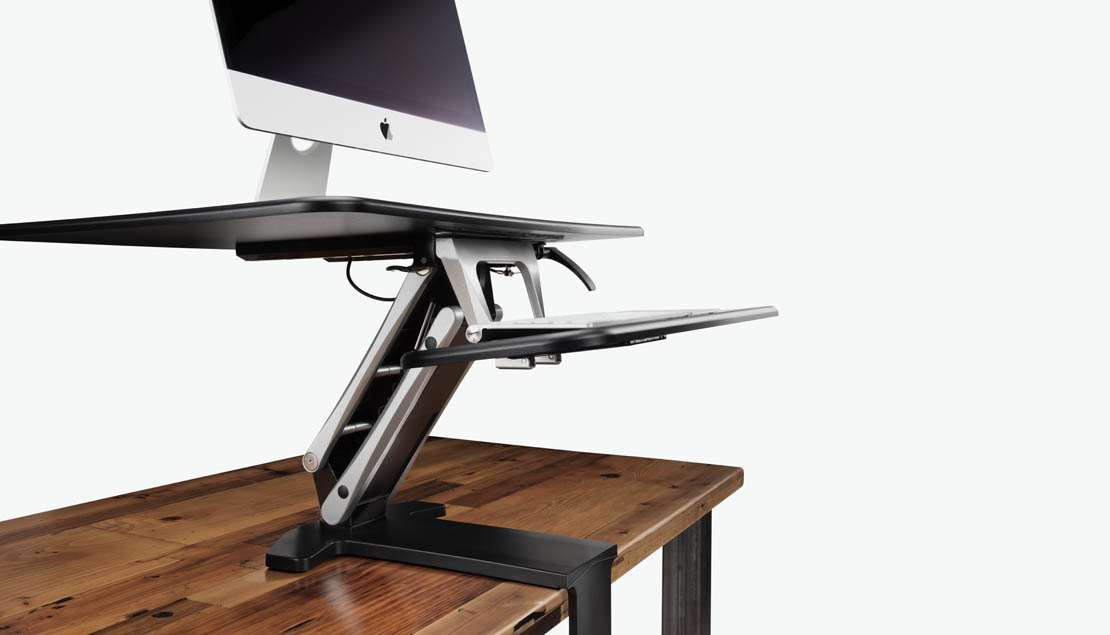 uplift height adjustable standing desk converter review