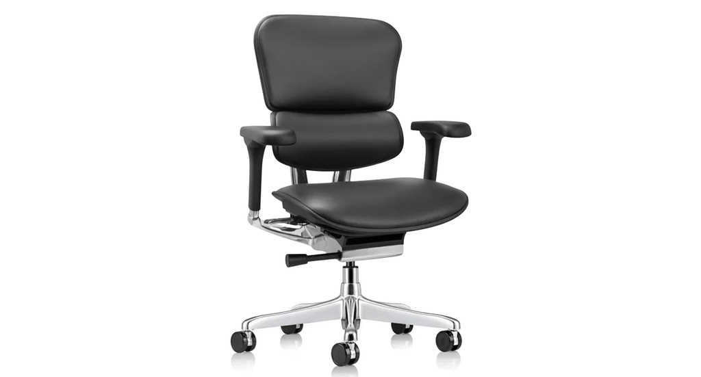 Raynor Ergohuman Leather Chair LE10ERGLO | UPLIFT Desk