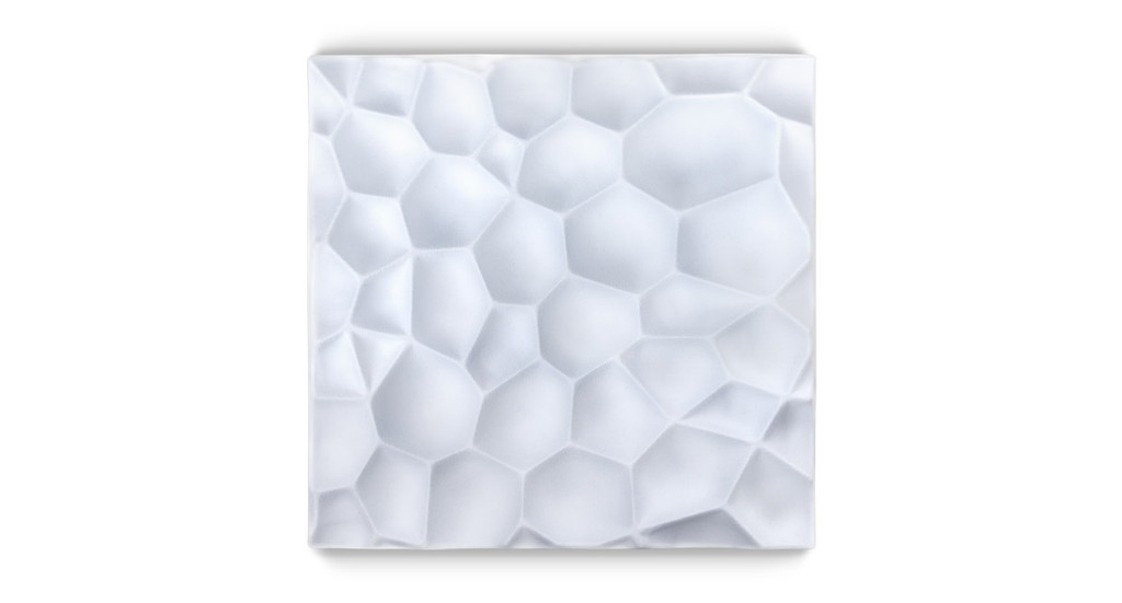 Tech Wall 3D Cellular Acoustic Wall Panel by UPLIFT Desk