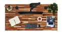 60" x 30" Acacia Butcher Block Solid Wood Desktop