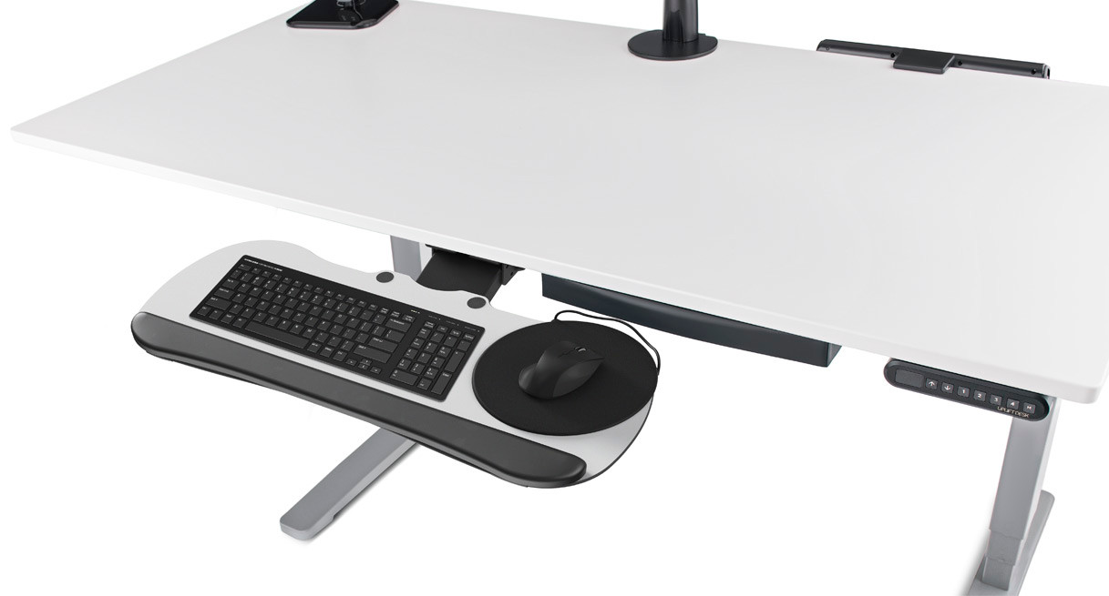 Big Ultra-Thin Keyboard Tray System | UPLIFT Desk