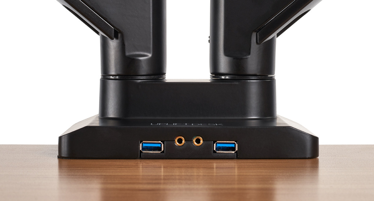 Crestview Dual Monitor Arm | UPLIFT Desk