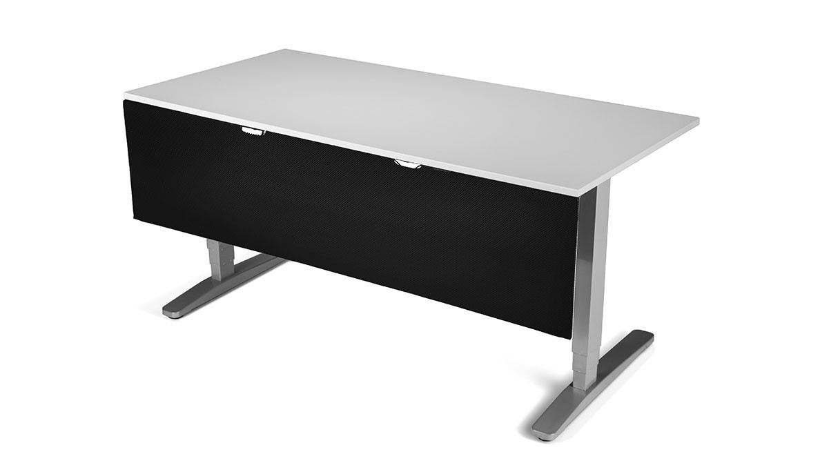 Modesty Panel with Wire Management | UPLIFT Desk