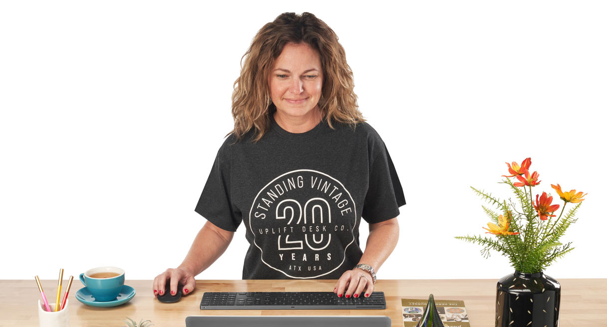 20 Year Anniversary T-Shirt | UPLIFT Desk