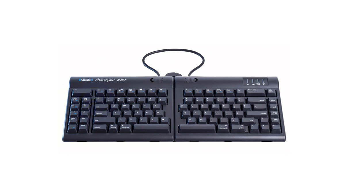 Mac for Freestyle2 KINESIS キーボード Kinesis Mac for Keyboard Blue Freestyle2 キーボード