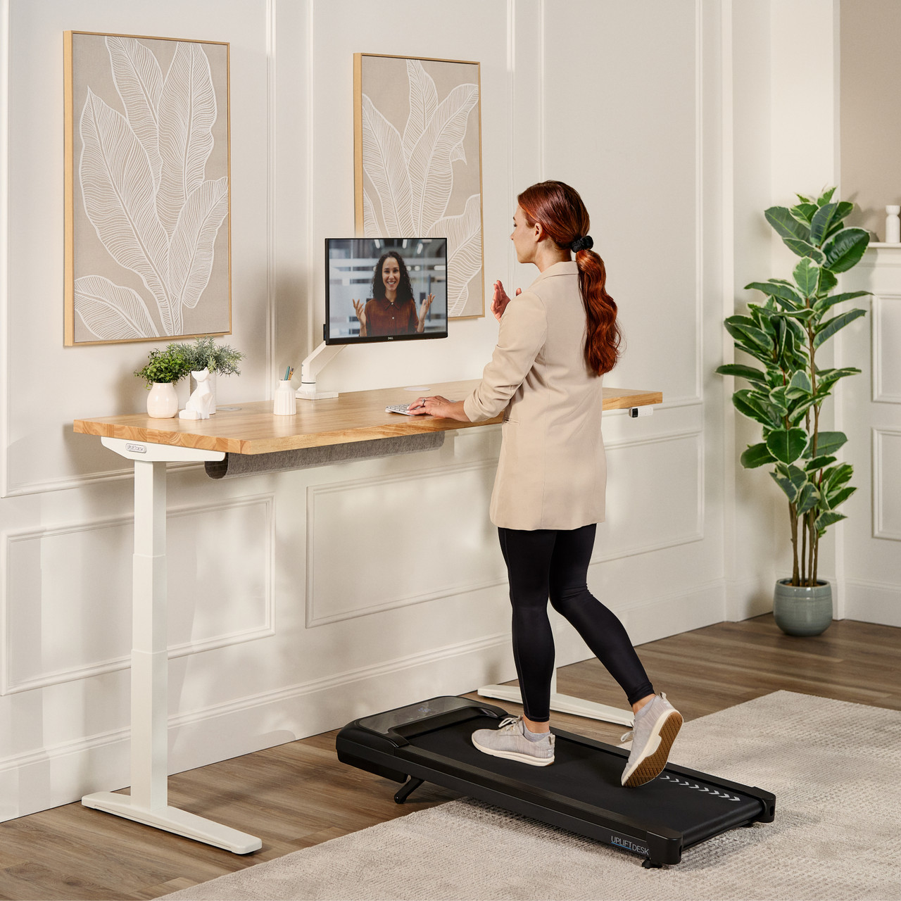 UPLIFT DESK 昇降デスク ホワイト Treadmill Desk | UPLIFT Desk