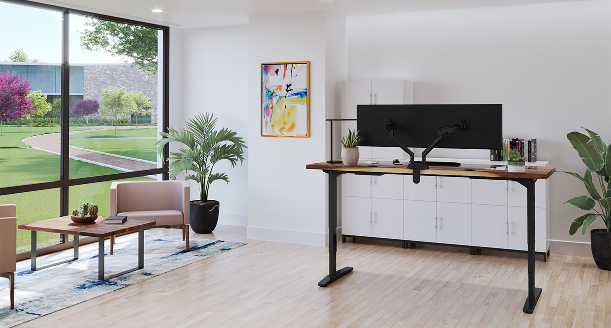 Zilker Dual Monitor Arm | UPLIFT Desk