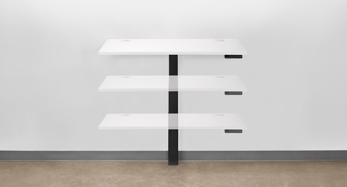 UPLIFT Wall Mounted Standing Desk UPLIFT Desk