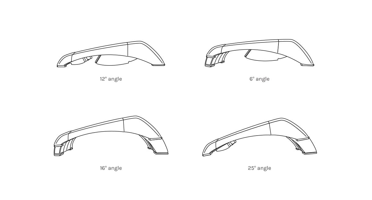 Adjustable Footrest E3 UPLIFT Desk