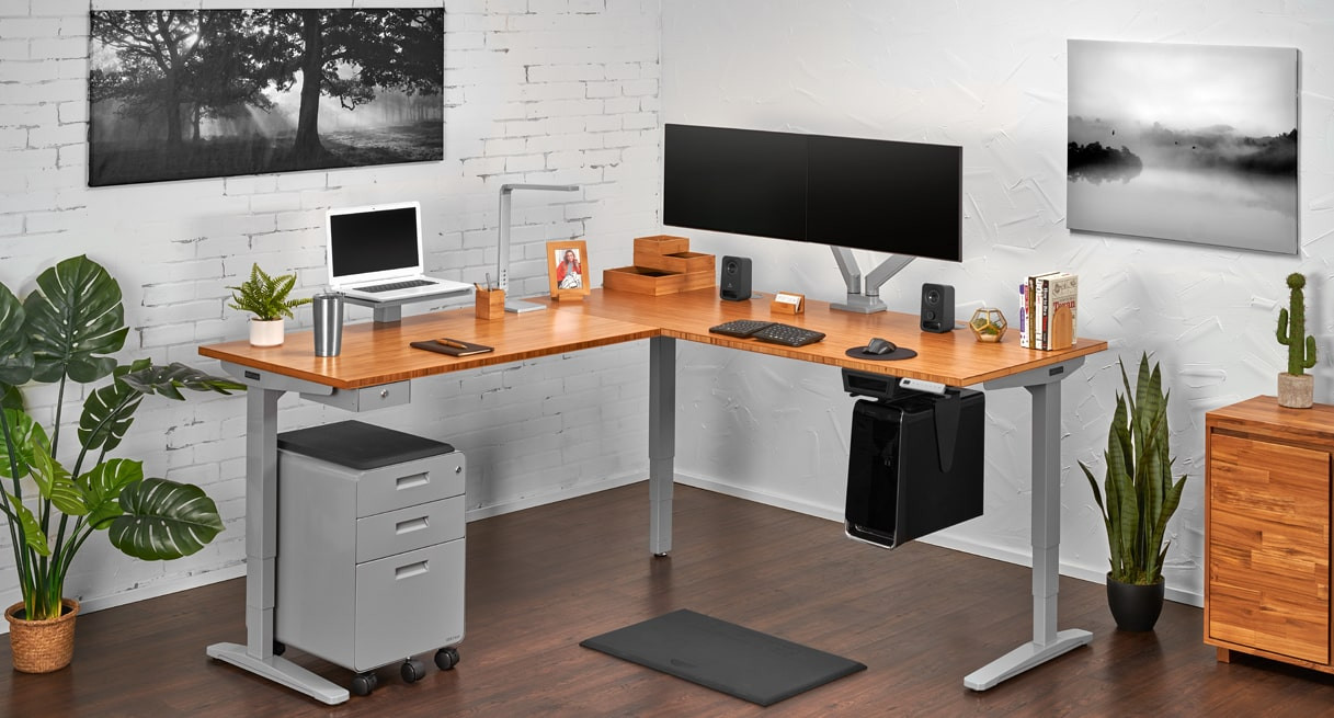 The 1 LShape Standing Desk UPLIFT Desk