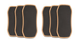 Bamboo Motion-X Board 3-pack and Rocker-X Board 3-pack with Comfort Mats