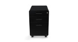 Enjoy secure storage with the 3-Drawer File Cabinet - Rolling by UPLIFT Desk