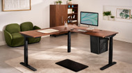 The L-shaped desk now at the V3 standard | UPLIFT Desk