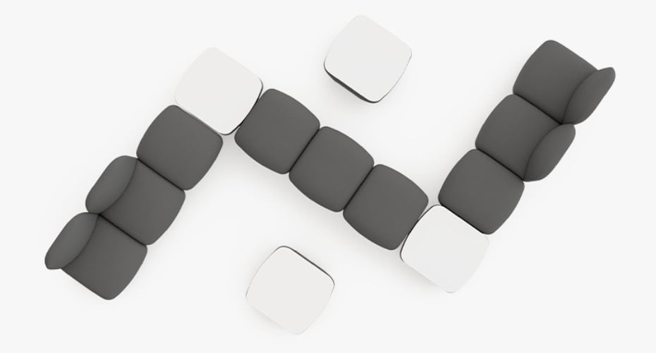 Modular lounge furniture for changing spaces | UPLIFT Desk