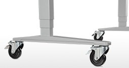 Heavy Duty Locking Casters Let Your Workstation Move More Places