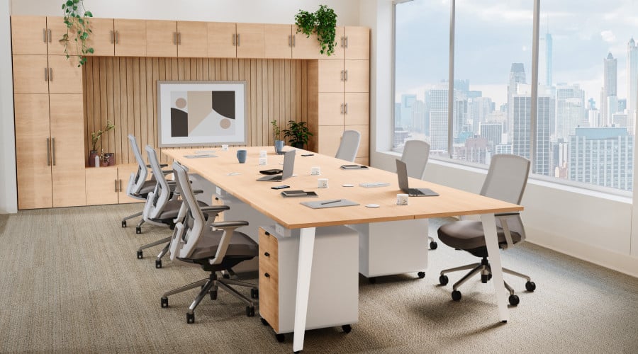 Introducing the 4 and 6-Person Table | UPLIFT Desk