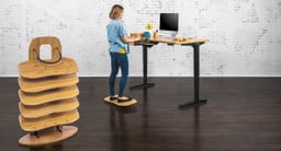 Upgrade the look of your office and get your employees moving while standing at their desks