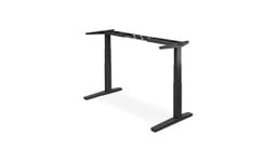 C-Frame UPLIFT 2-Leg Standing Desk in Black