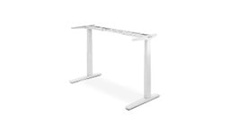 C-Frame UPLIFT 2-Leg Standing Desk in White