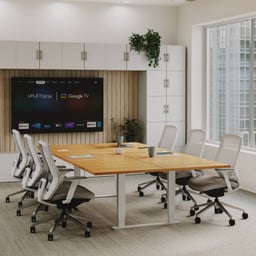 The Envoke Ergonomic Chair makes the perfect conference table chair, offering comfortable seating for long sessions