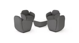The Dillo Quad configuration seats four people