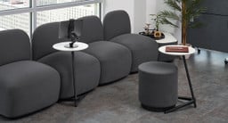 Light and easy to move, the Dillo Side Table pairs perfectly with the rest of the Dillo Lounge Collection
