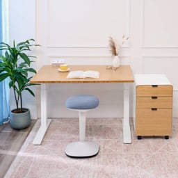 The Engage Stool promotes core strength and better posture, and fits perfectly in compact offices